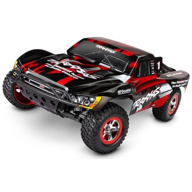 Traxxas Slash 1/10 2WD Short Course Truck RTR, Combo, Red