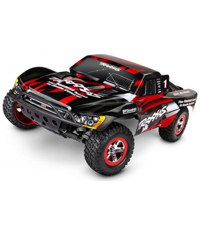 Traxxas Slash 1/10 2WD Short Course Truck RTR, Combo, Red