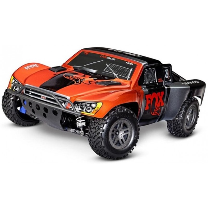 Traxxas Slash BL-2S 1/10 4X4 Short Course Truck RTR, Fox