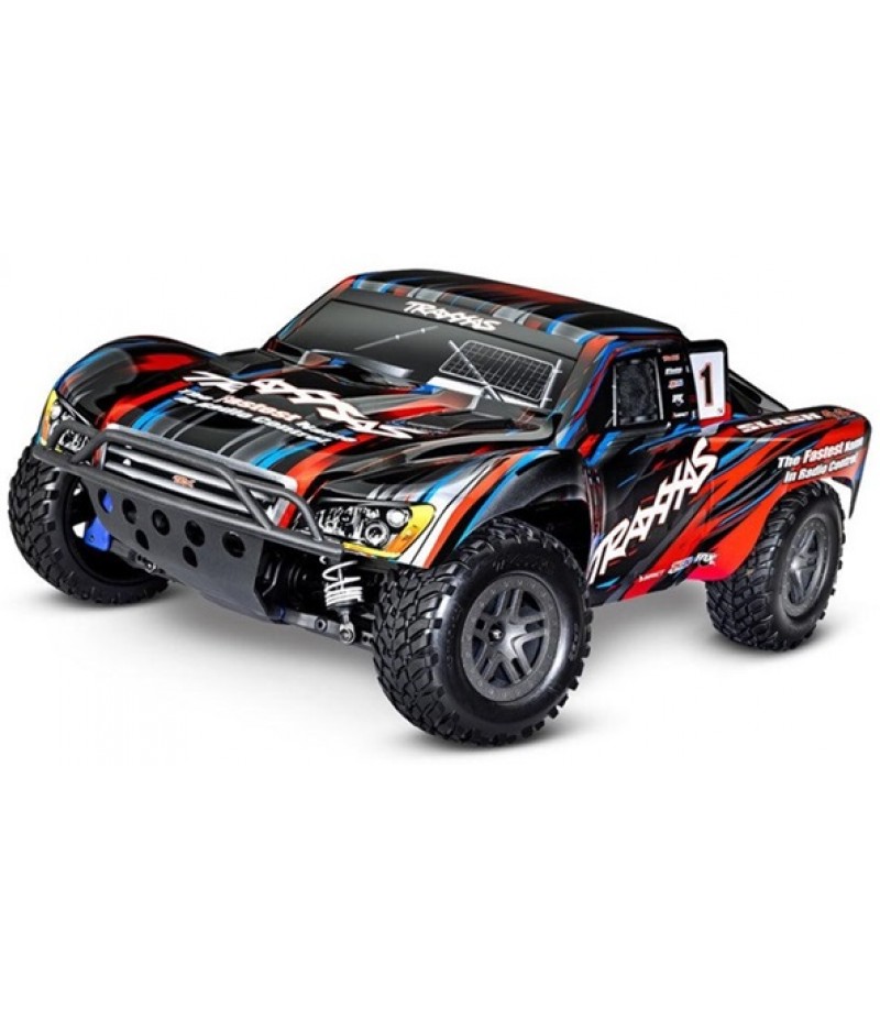 Traxxas Slash BL-2S 1/10 4X4 Short Course Truck RTR, Red