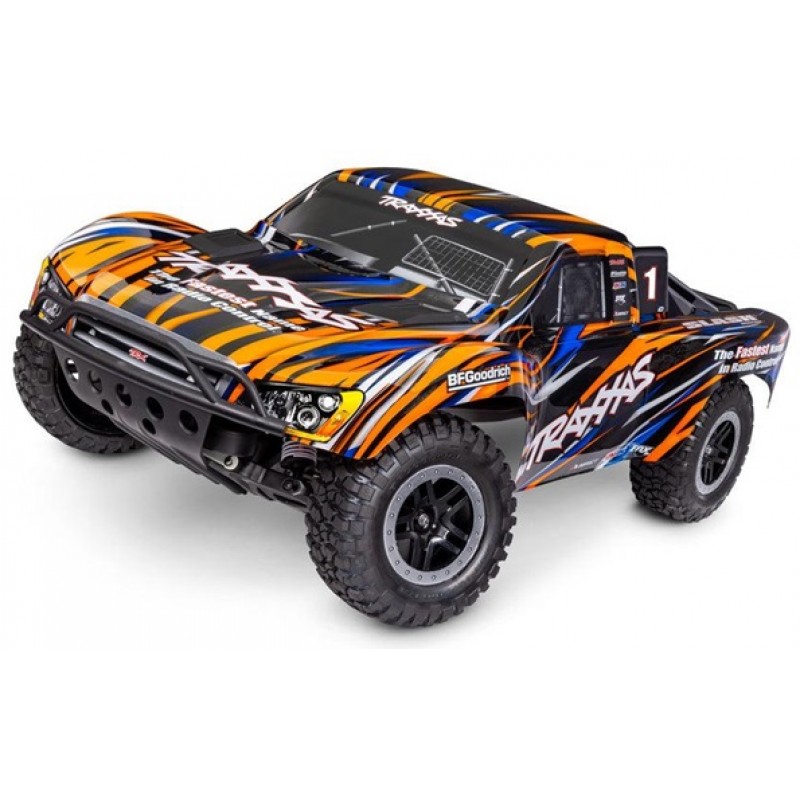 Traxxas Slash BL-2s HD 1/10 2WD Short Course Truck RTR, Orange