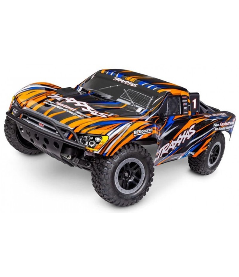 Traxxas Slash BL-2s HD 1/10 2WD Short Course Truck RTR, Orange