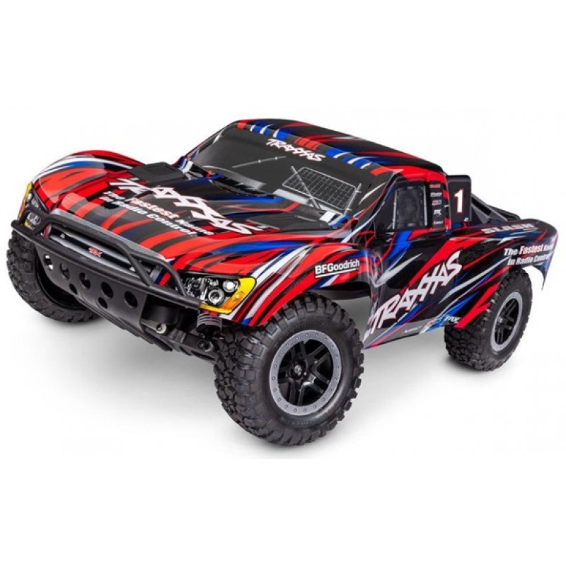 Traxxas Slash BL-2s HD 1/10 2WD Short Course Truck RTR, Red