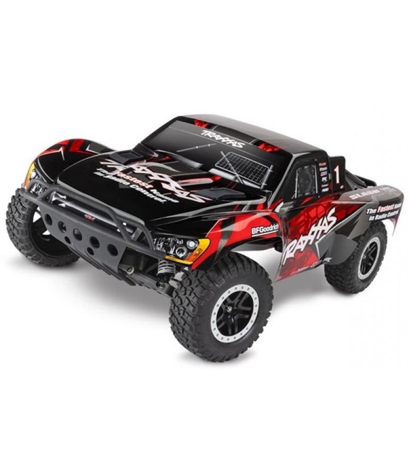 Traxxas Slash VXL 1/10 2WD Short Course Truck RTR, Red