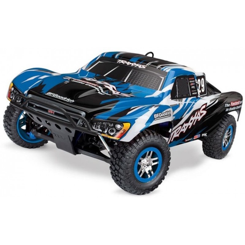 Traxxas Slayer Pro Nitro 1/10 4X4 Short Course Truck RTR, Blue