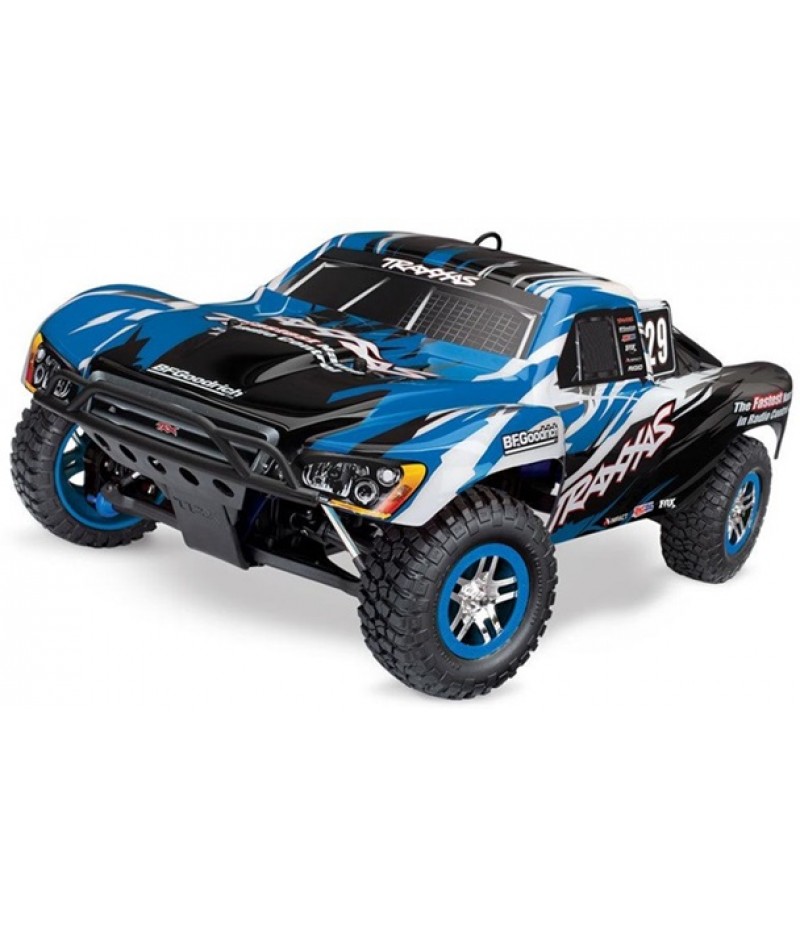 Traxxas Slayer Pro Nitro 1/10 4X4 Short Course Truck RTR, Blue