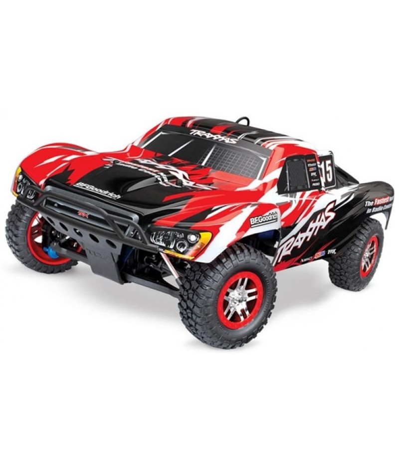 Traxxas Slayer Pro Nitro 1/10 4X4 Short Course Truck RTR, Red