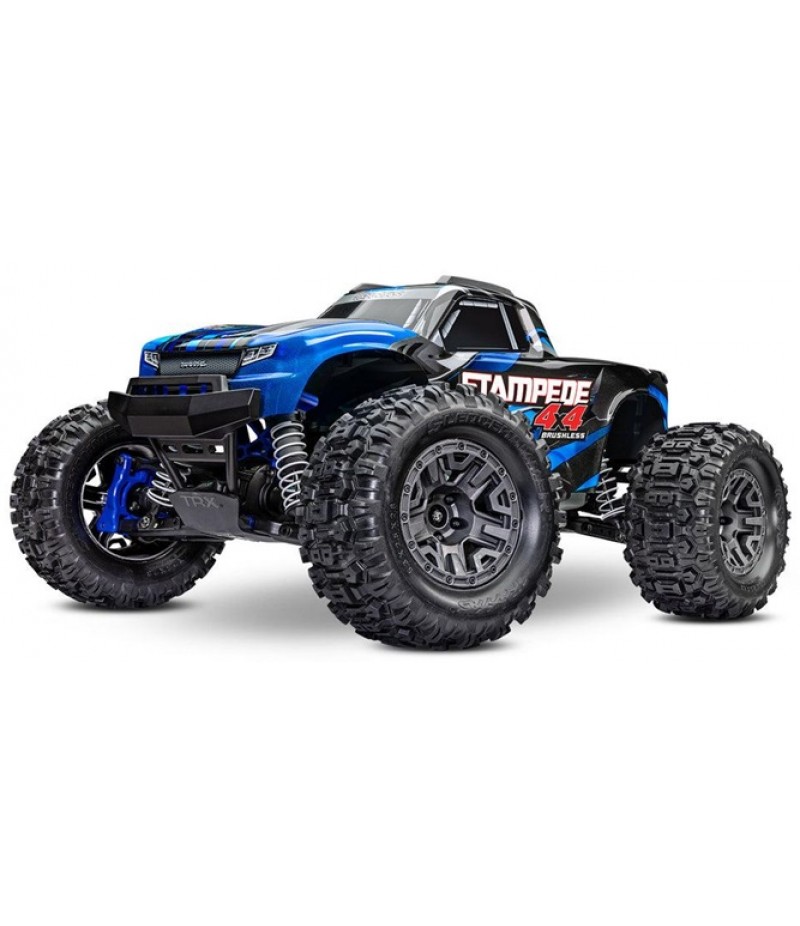 Traxxas Stampede BL-2S 1/10 4X4 Monster Truck RTR, Blue