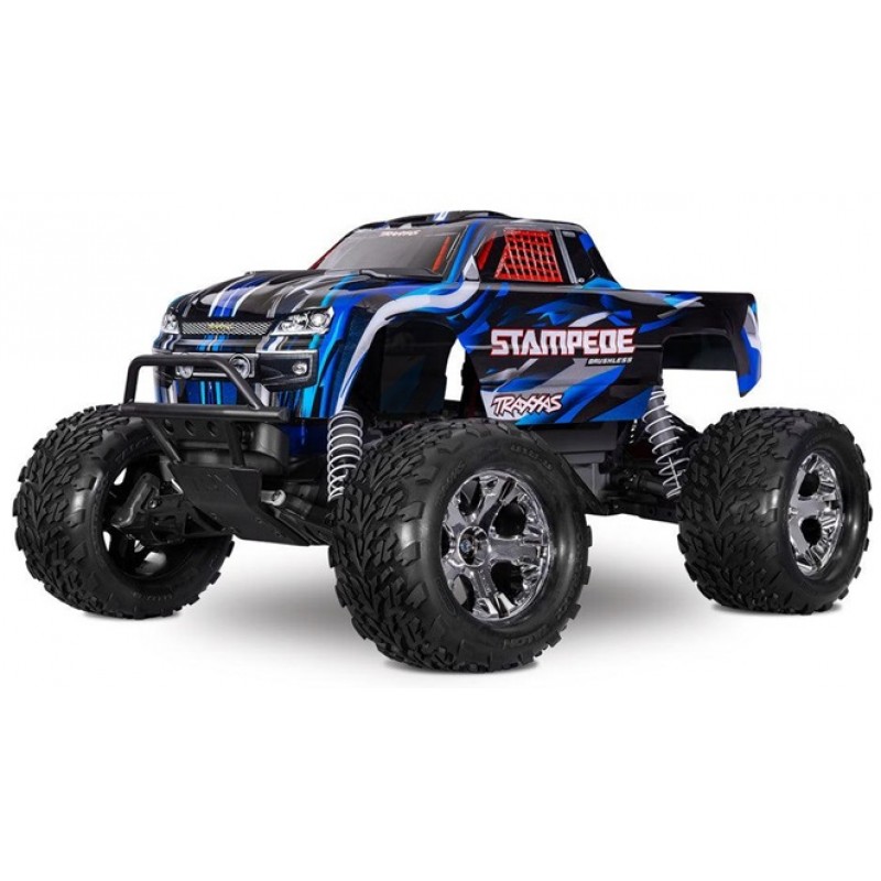 Traxxas Stampede BL-2S HD 1/10 2WD Monster Truck RTR, Blue