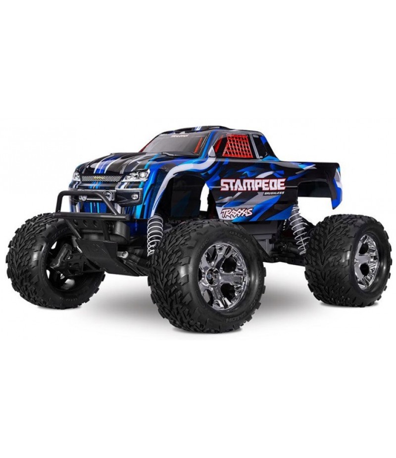 Traxxas Stampede BL-2S HD 1/10 2WD Monster Truck RTR, Blue