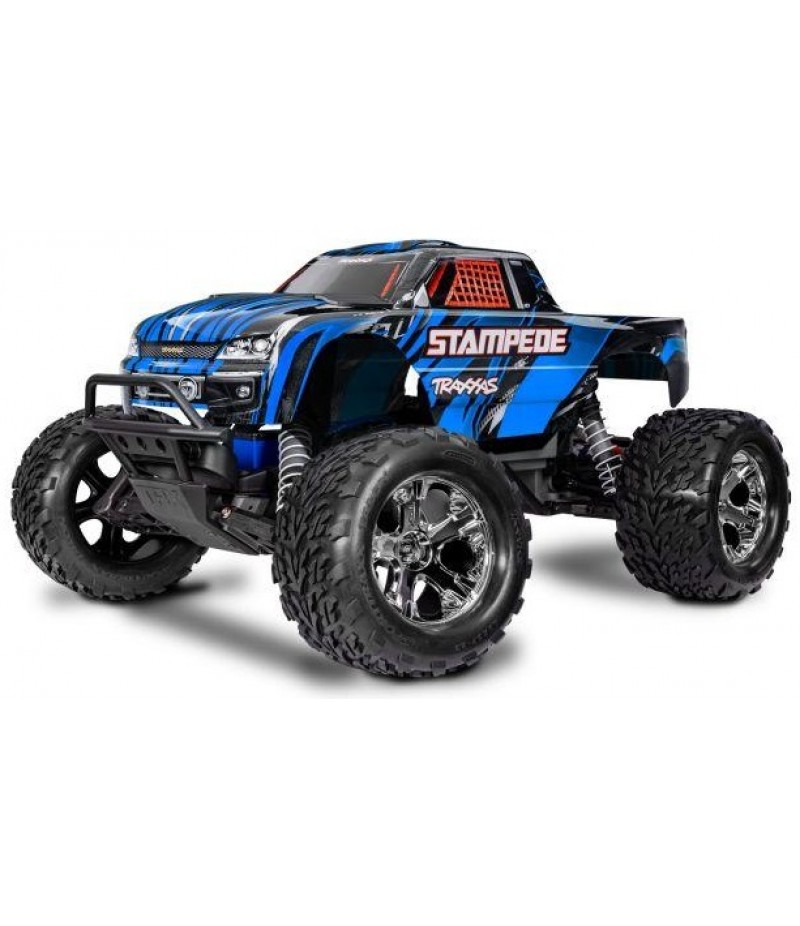 Traxxas Stampede HD 1/10 2WD Monster Truck RTR, Combo, Blue