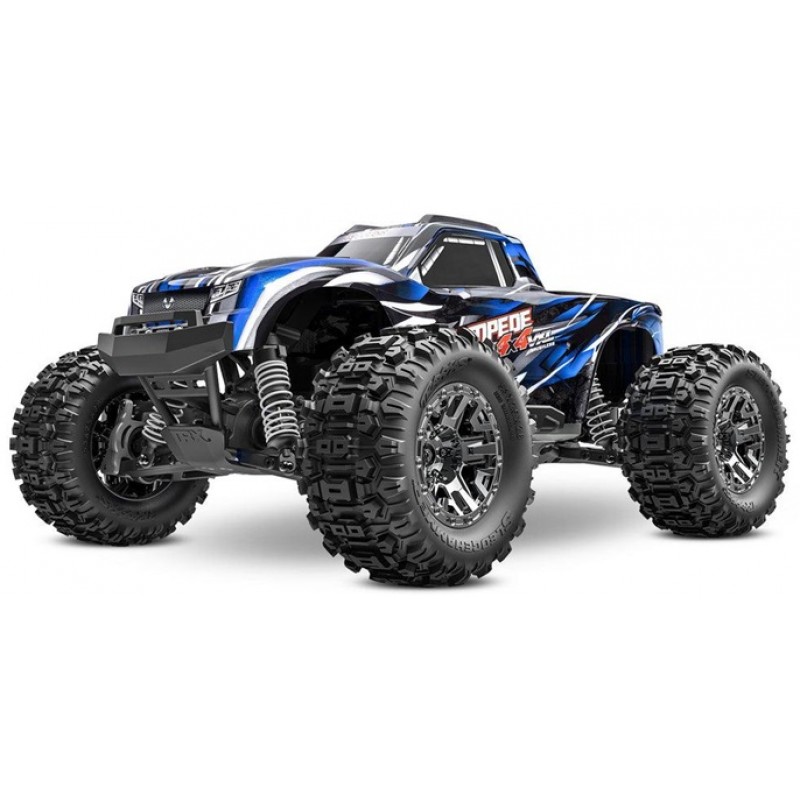 Traxxas Stampede VXL 1/10 4X4 Monster Truck RTR, Blue