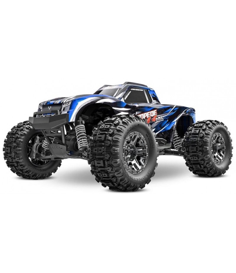 Traxxas Stampede VXL 1/10 4X4 Monster Truck RTR, Blue