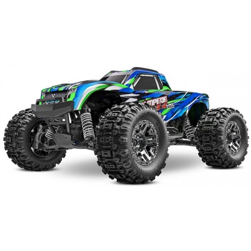 Traxxas Stampede VXL 1/10 4X4 Monster Truck RTR, Green