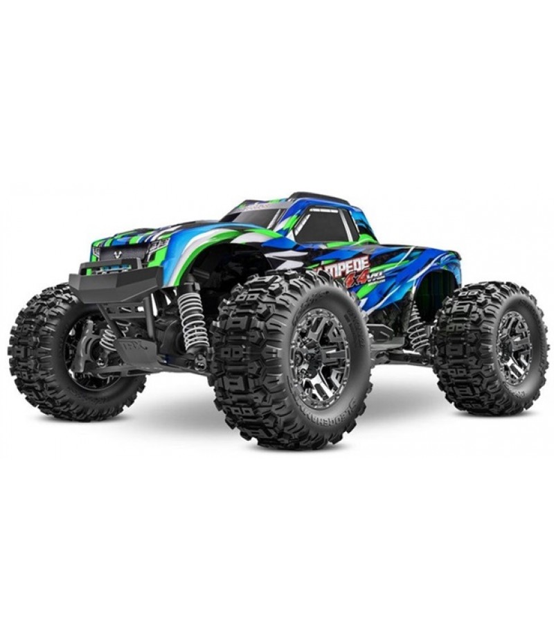 Traxxas Stampede VXL 1/10 4X4 Monster Truck RTR, Green