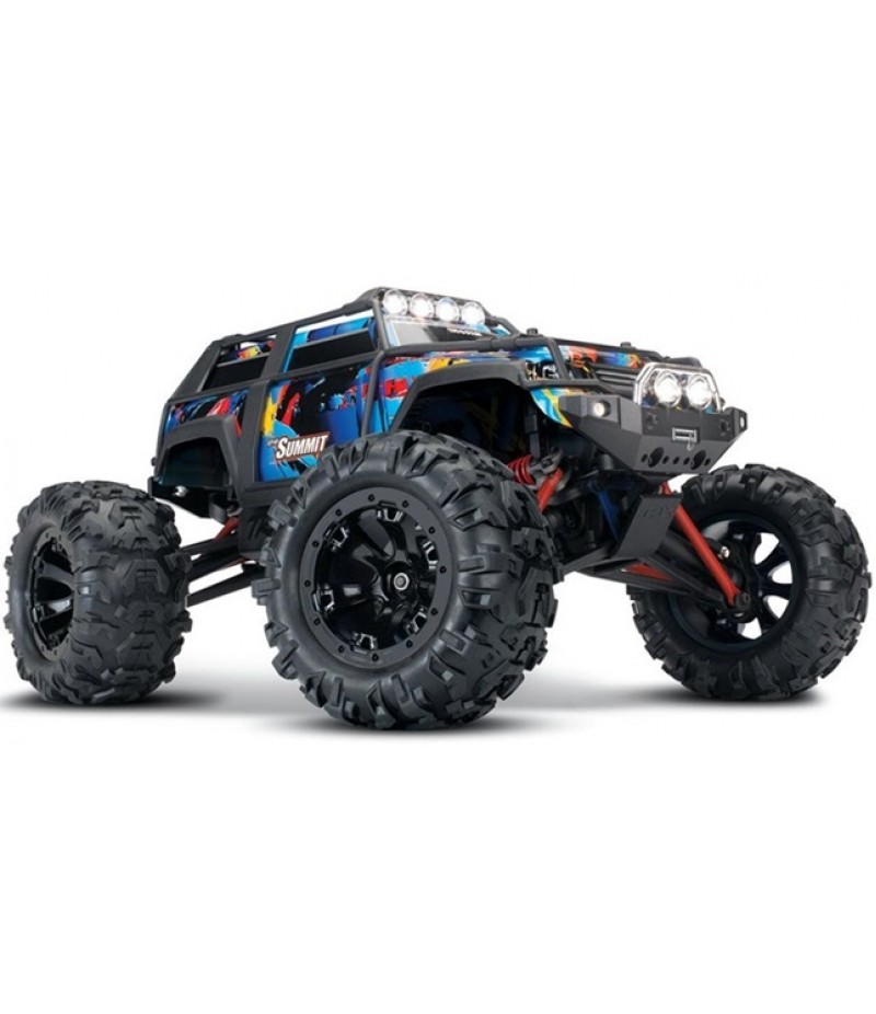 Traxxas Summit 1/16 4X4 Monster Truck RTR, Rock 'n Roll