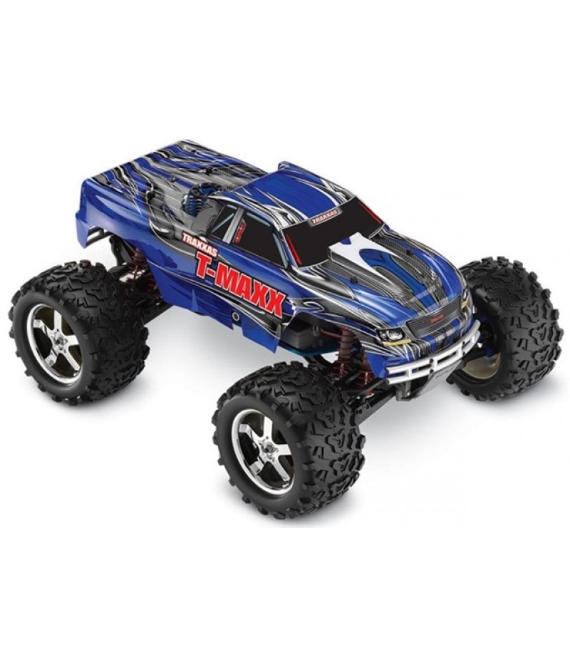 Traxxas T-Maxx 3.3 Nitro 1/10 4X4 Monster Truck RTR, Blue