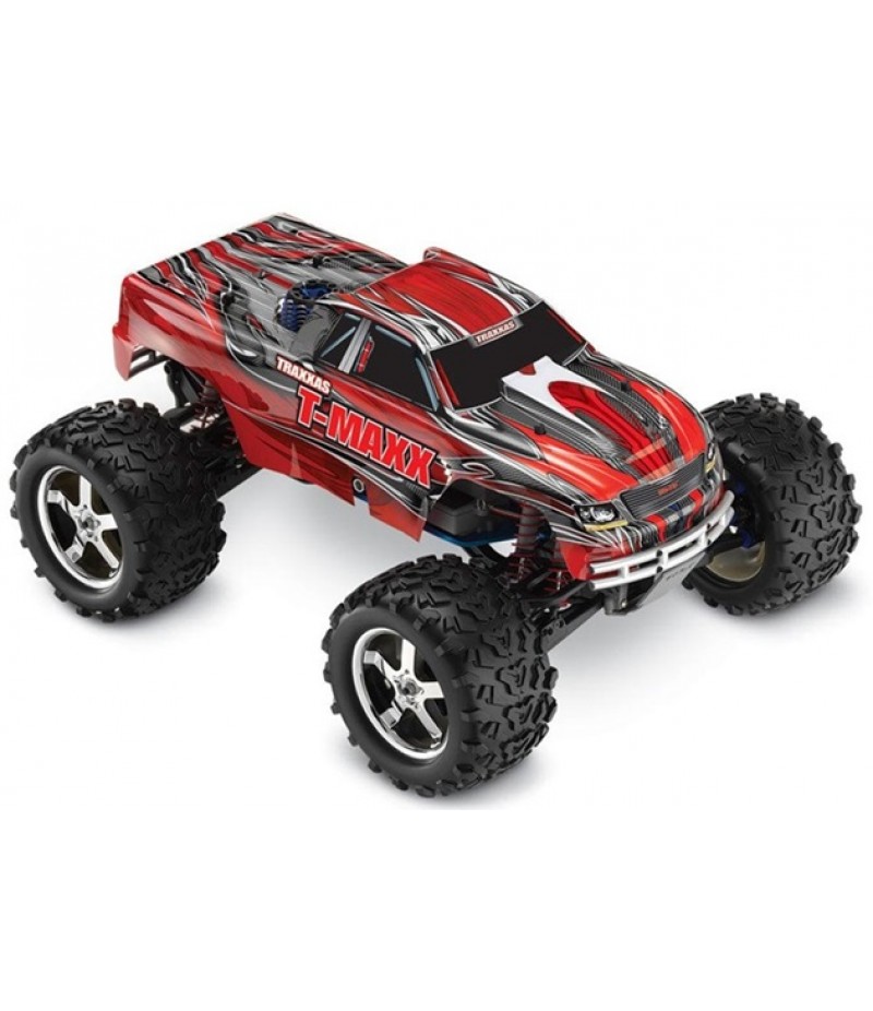 Traxxas T-Maxx 3.3 Nitro 1/10 4X4 Monster Truck RTR, Red