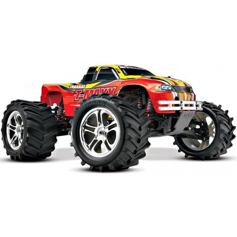 Traxxas T-Maxx Classic Nitro 1/10 4X4 Monster Truck RTR, Red