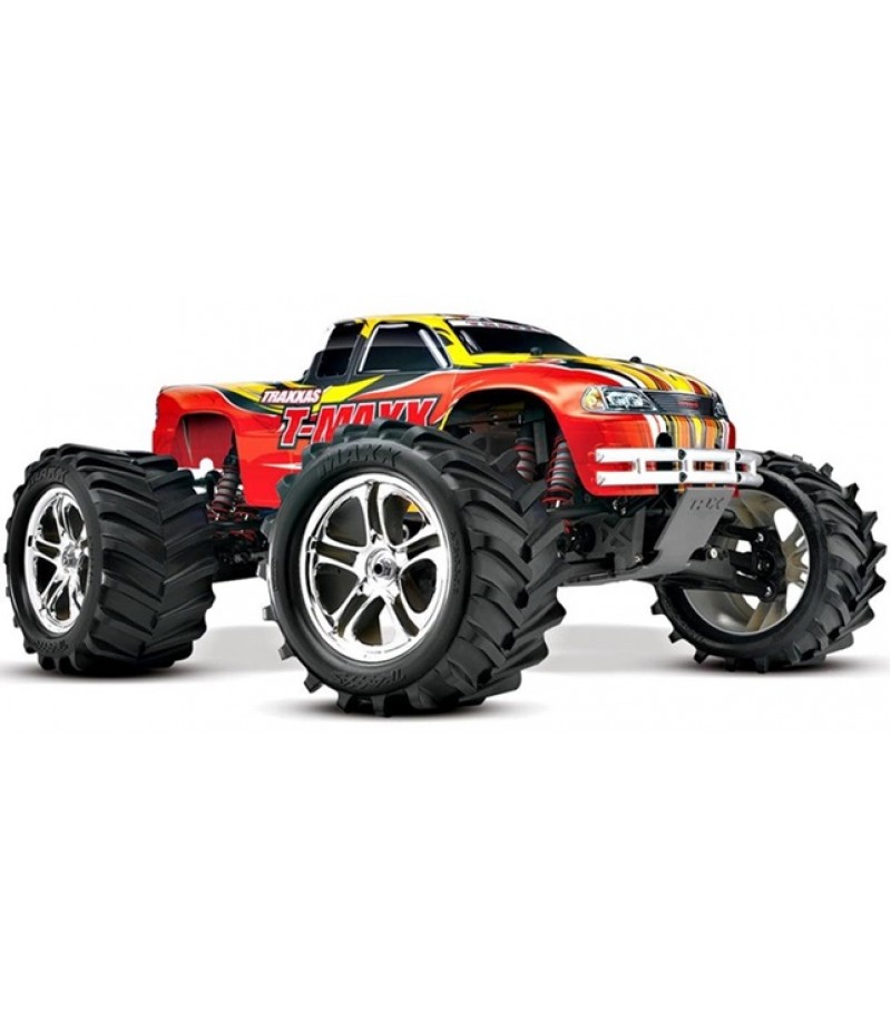 Traxxas T-Maxx Classic Nitro 1/10 4X4 Monster Truck RTR, Red