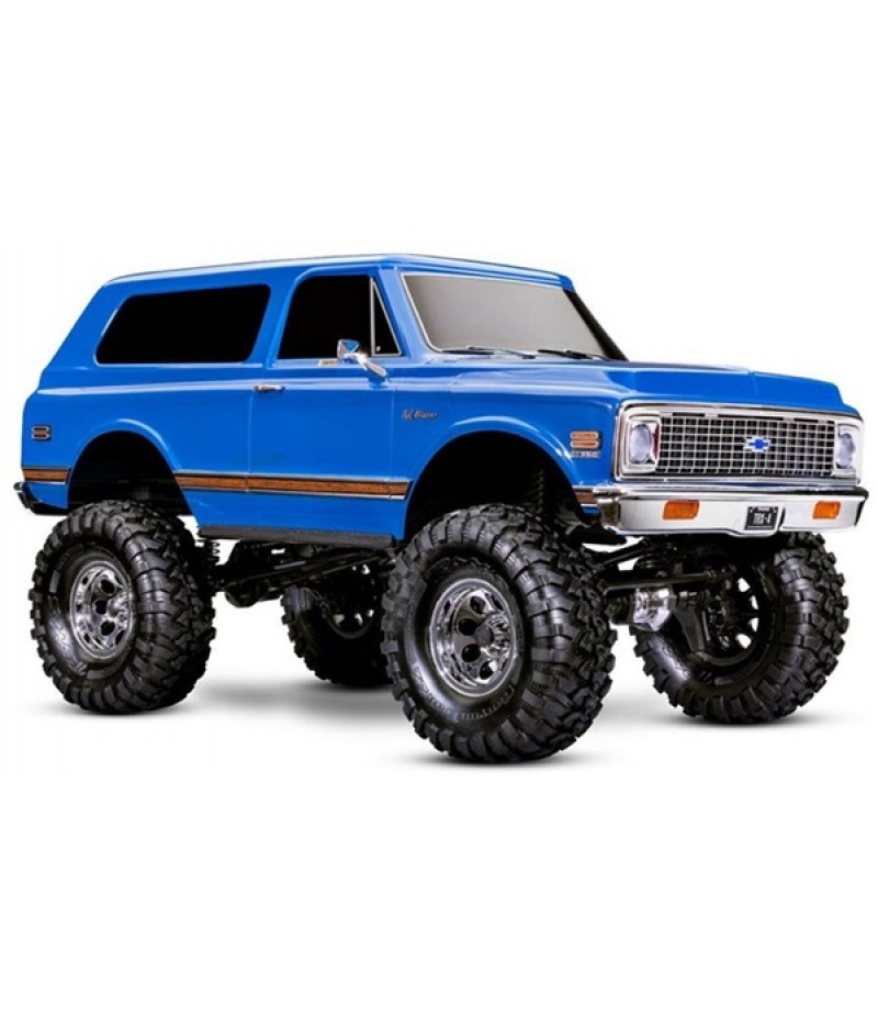 Traxxas TRX-4 1972 Chevy K5 Blazer 1/10 4X4 Crawler RTR, Blue