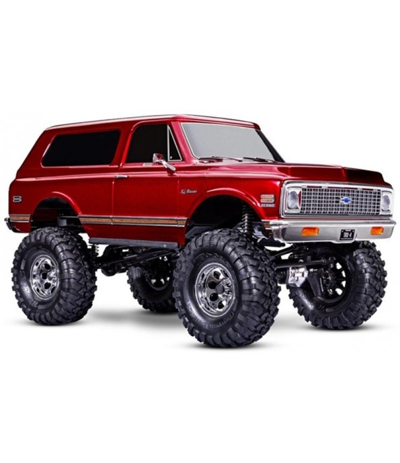 Traxxas TRX-4 1972 Chevy K5 Blazer 1/10 4X4 Crawler RTR, Red