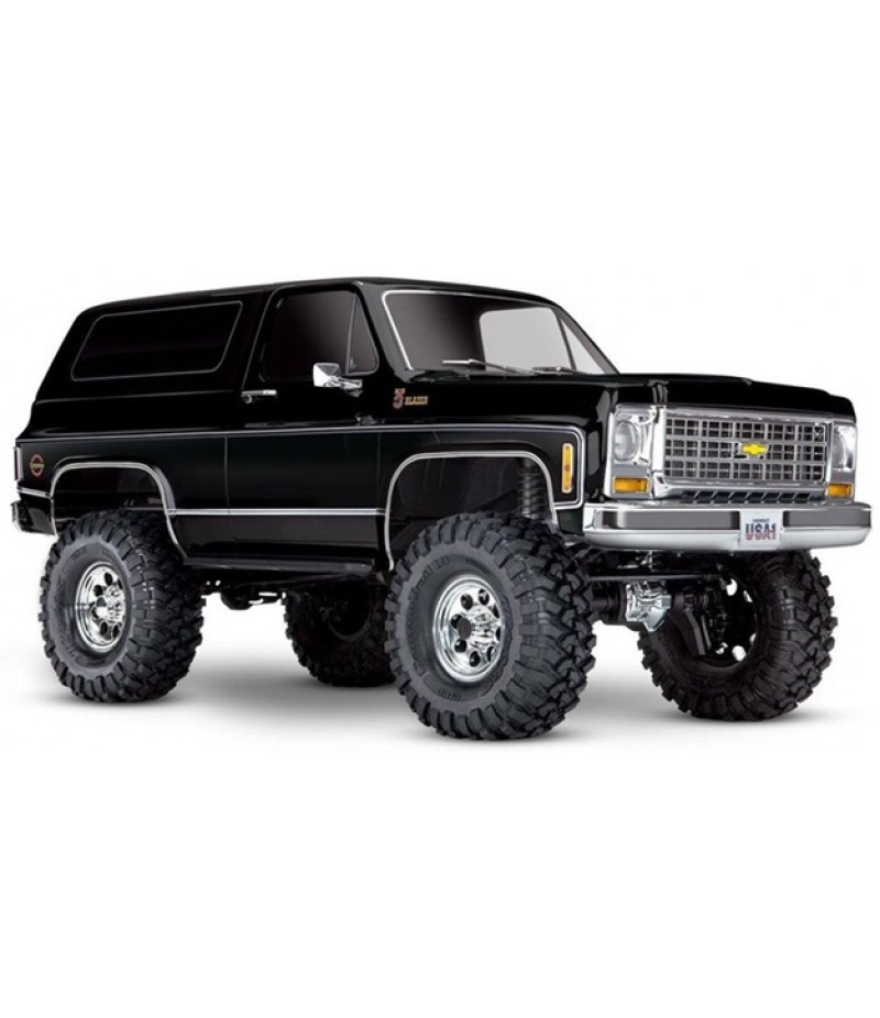 Traxxas TRX-4 1979 Chevy Blazer 1/10 4X4 Crawler RTR, Black