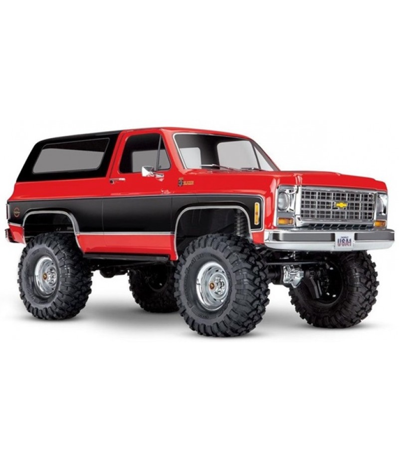 Traxxas TRX-4 1979 Chevy Blazer 1/10 4X4 Crawler RTR, Red