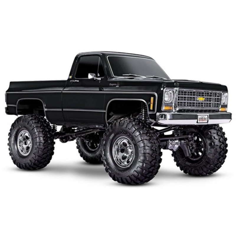 Traxxas TRX-4 1979 Chevy K10 1/10 4X4 Crawler RTR, Black