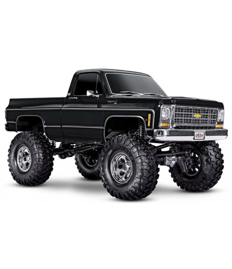 Traxxas TRX-4 1979 Chevy K10 1/10 4X4 Crawler RTR, Black