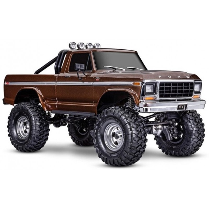 Traxxas TRX-4 1979 Ford F-150 Ranger 1/10 4X4 Crawler RTR, Brown