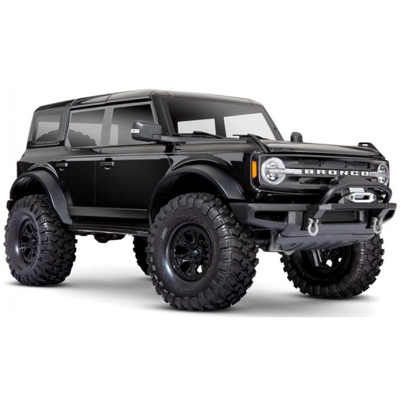 Traxxas TRX-4 2021 Ford Bronco 1/10 4X4 Crawler RTR, Black