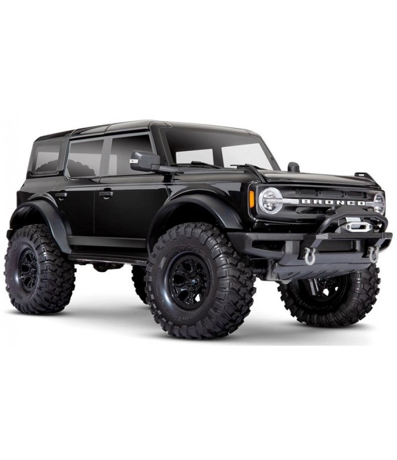 Traxxas TRX-4 2021 Ford Bronco 1/10 4X4 Crawler RTR, Black