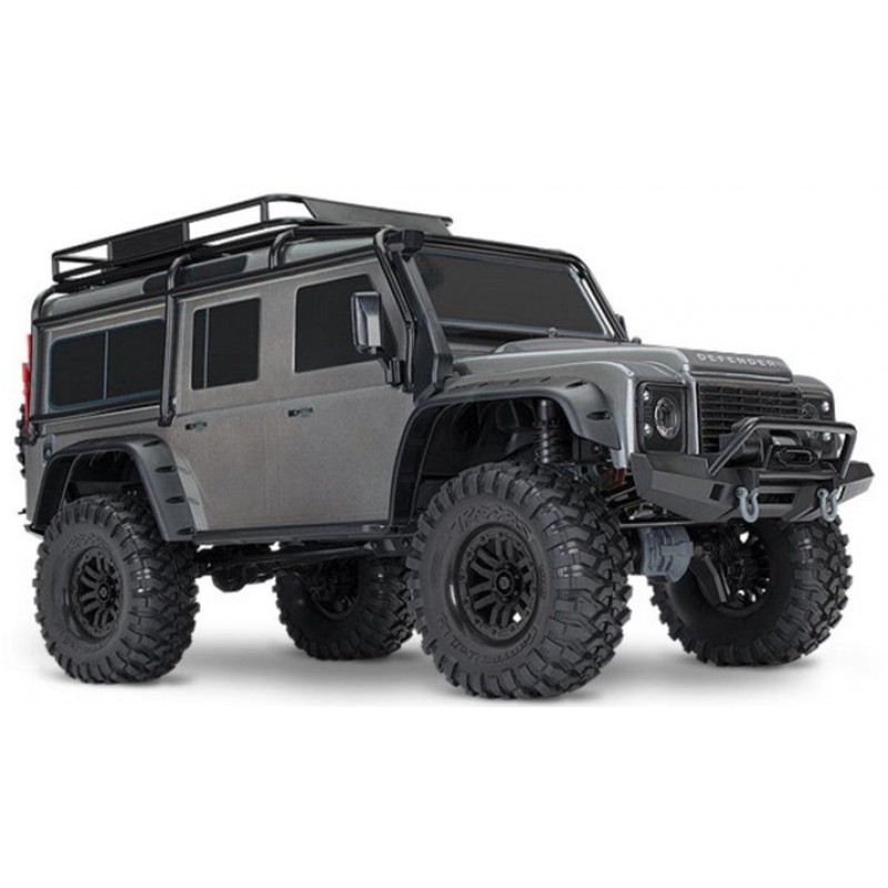 Traxxas TRX-4 Land Rover Defender 1/10 4X4 Crawler RTR, Silver