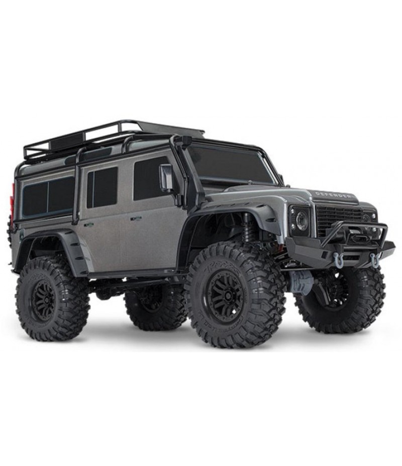 Traxxas TRX-4 Land Rover Defender 1/10 4X4 Crawler RTR, Silver