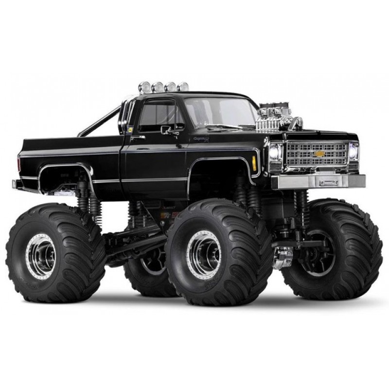 Traxxas TRX-4MT Chevy K10 1/18 4X4 Monster Truck RTR, Black