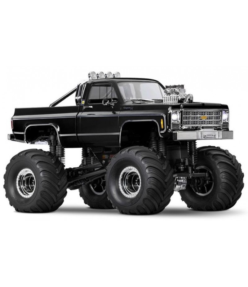 Traxxas TRX-4MT Chevy K10 1/18 4X4 Monster Truck RTR, Black