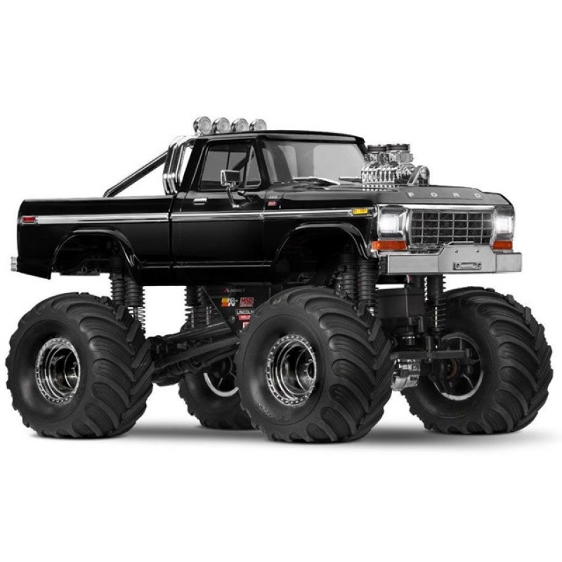 Traxxas TRX-4MT Ford F-150 1/18 4X4 Monster Truck RTR, Black