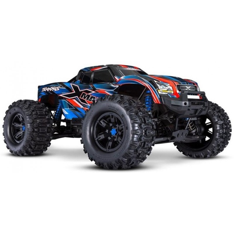 Traxxas X-Maxx 8S Belted 4X4 Monster Truck RTR, Blue