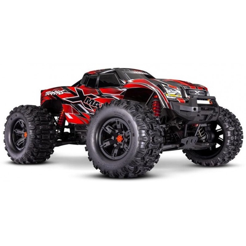 Traxxas X-Maxx 8S Belted 4X4 Monster Truck RTR, Red