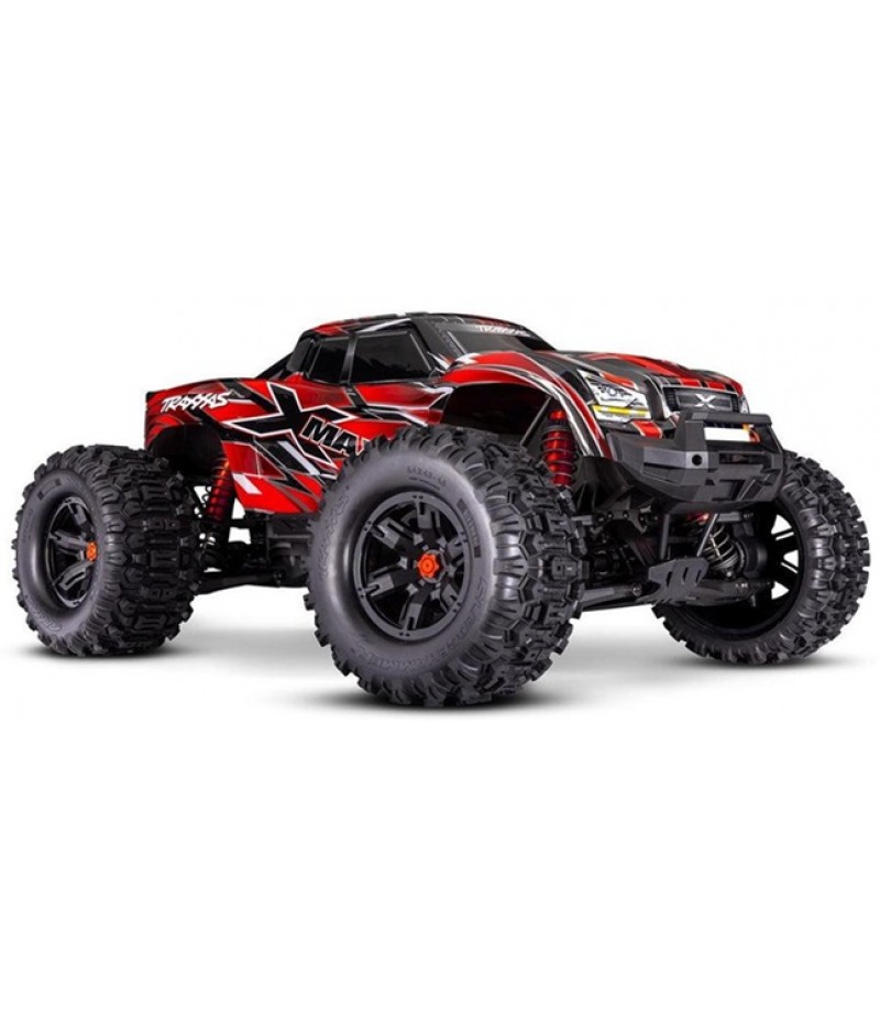 Traxxas X-Maxx 8S Belted 4X4 Monster Truck RTR, Red