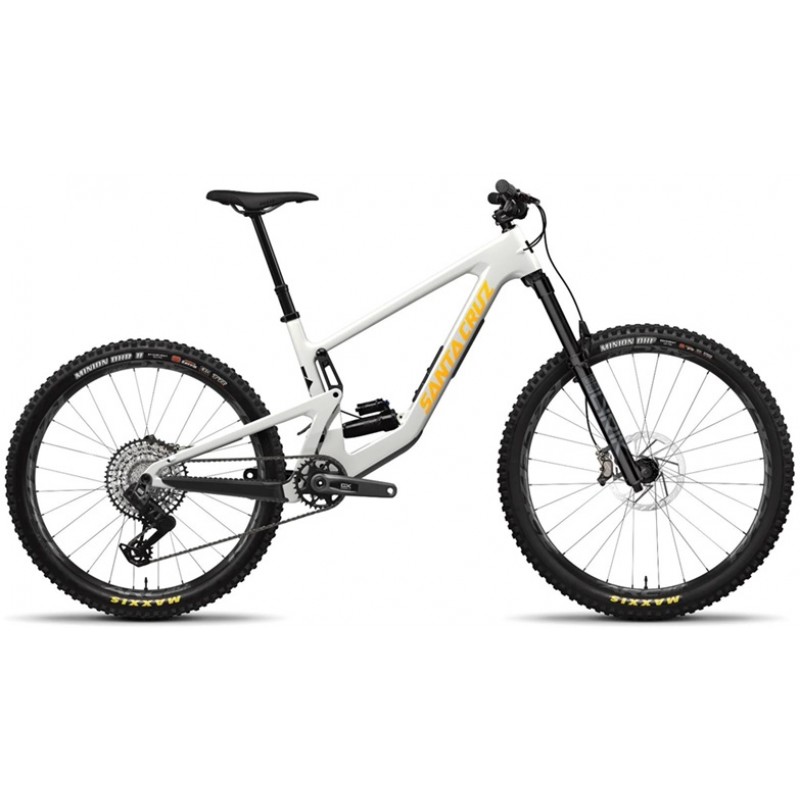 2024 Santa Cruz Bronson 4 C GX AXS 27.5 - Gloss White Chalk