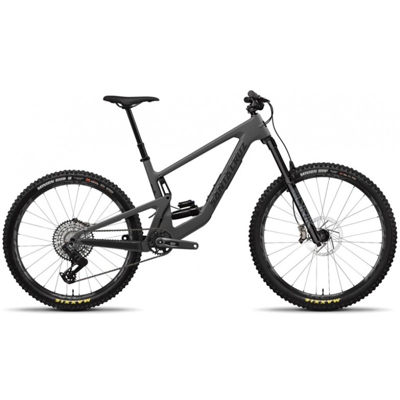 2024 Santa Cruz Bronson 4 C GX AXS 27.5 - Matte Dark Matter