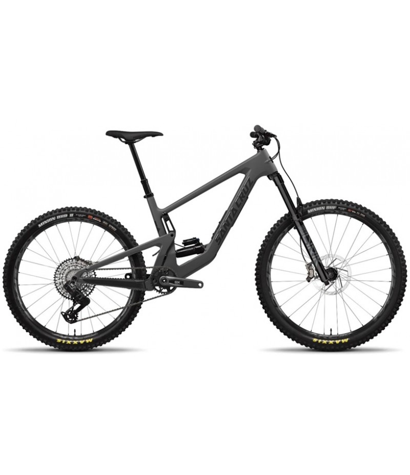 2024 Santa Cruz Bronson 4 C GX AXS 27.5 - Matte Dark Matter