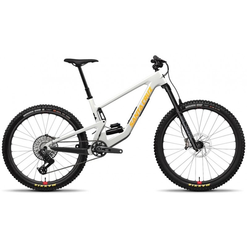 2024 Santa Cruz Bronson 4 C GX AXS Reserve - Gloss White Chalk