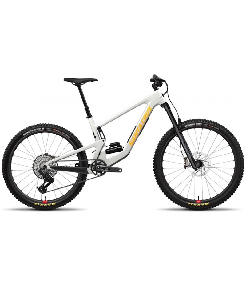 2024 Santa Cruz Bronson 4 C GX AXS Reserve - Gloss White Chalk