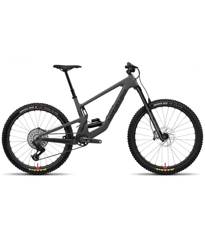 2024 Santa Cruz Bronson 4 C GX AXS Reserve - Matte Dark Matter