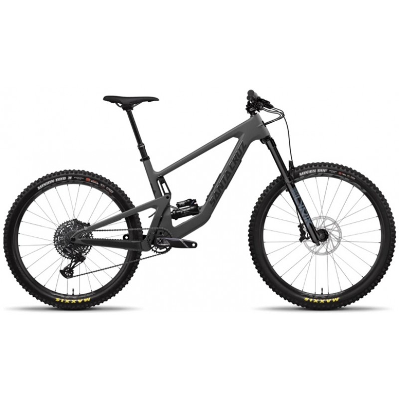 2024 Santa Cruz Bronson 4 C R 27.5 - Matte Dark Matter