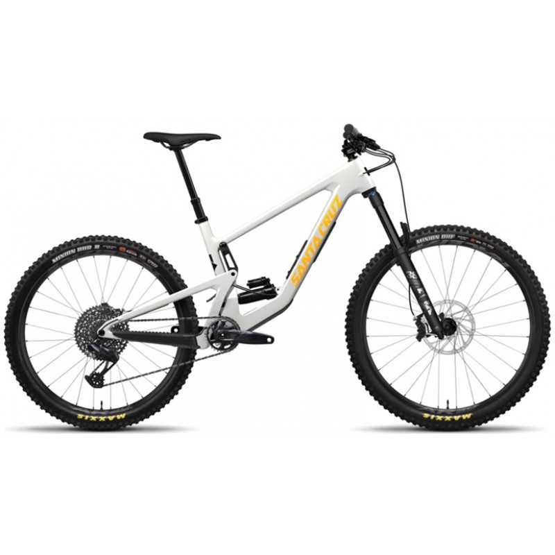 2024 Santa Cruz Bronson 4 C S 27.5 - Gloss Chalk White