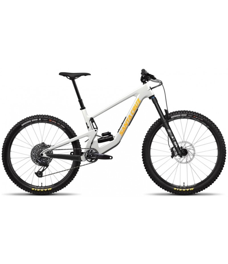 2024 Santa Cruz Bronson 4 C S 27.5 - Gloss Chalk White